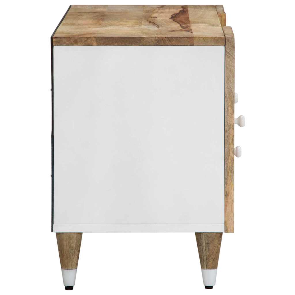 Dulap TV 105x33,5x46 cm lemn masiv de mango GartenMobel Dekor