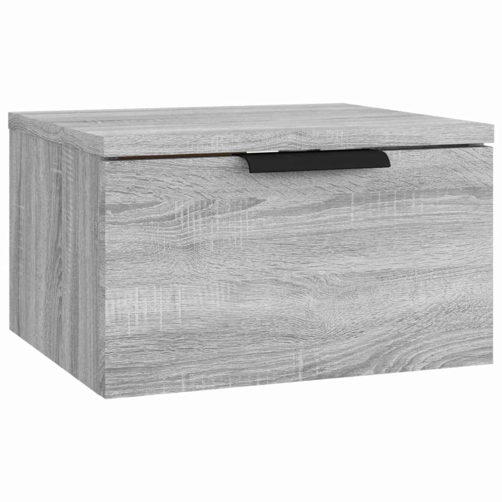 Noptieră de perete, gri sonoma, 34x30x20 cm GartenMobel Dekor