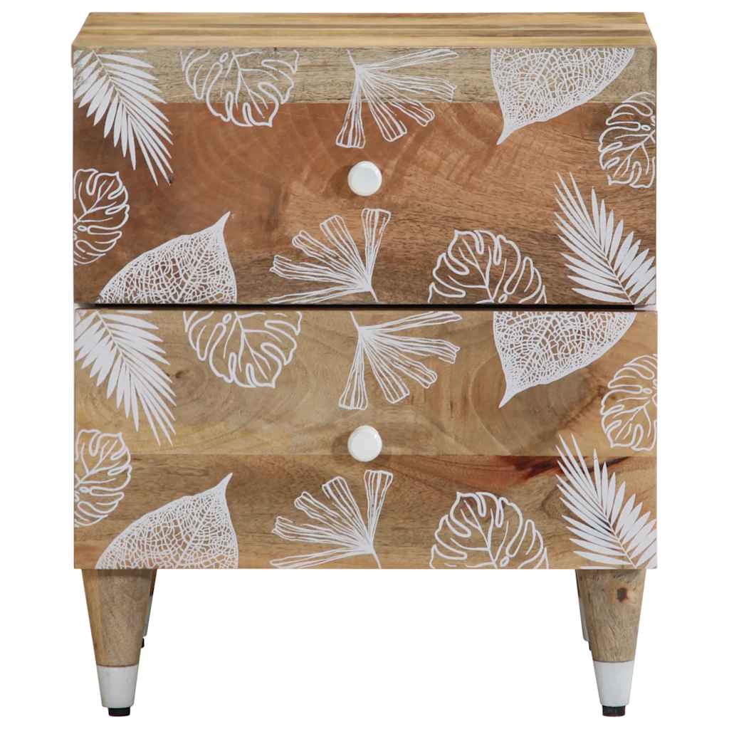 Noptiere, 2 buc., 40x33,5x46 cm, lemn masiv de acacia GartenMobel Dekor