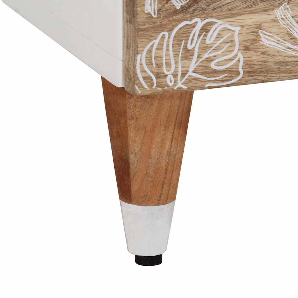 Noptiere, 2 buc., 40x33x46 cm, lemn masiv de acacia GartenMobel Dekor