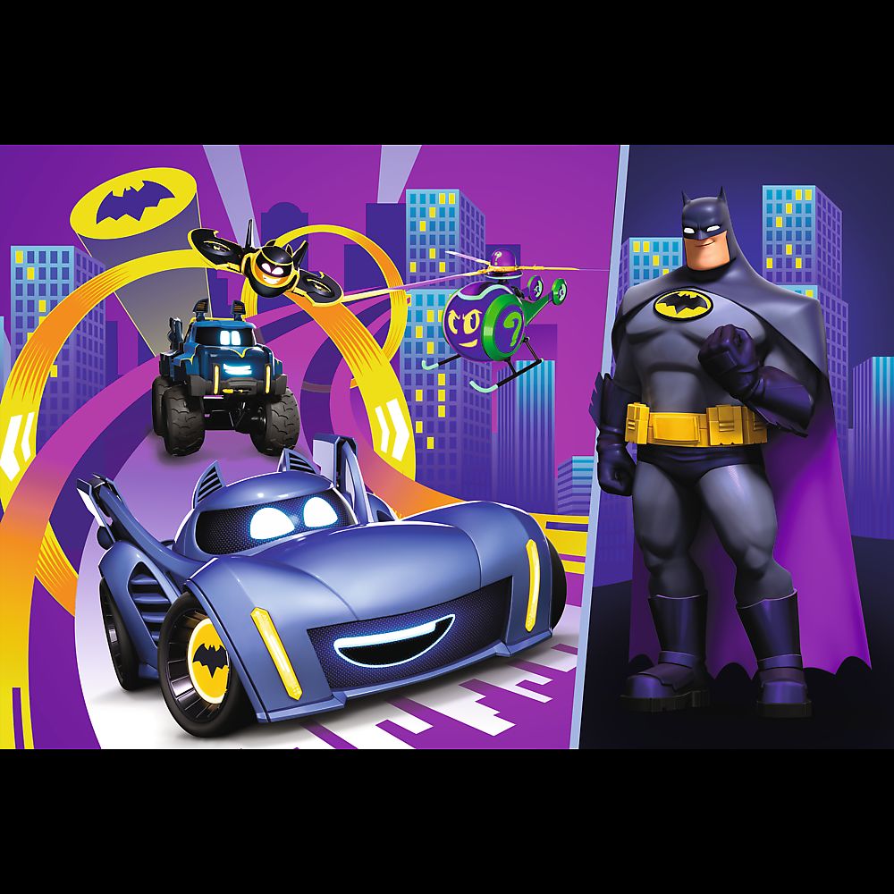 PUZZLE TREFL 60 BATMAN SI VEHICULELE LUI SuperHeroes ToysZone