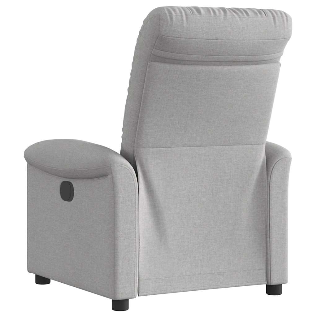 Scaun reclinabil electric Cloud Grey Fabric GartenMobel Dekor