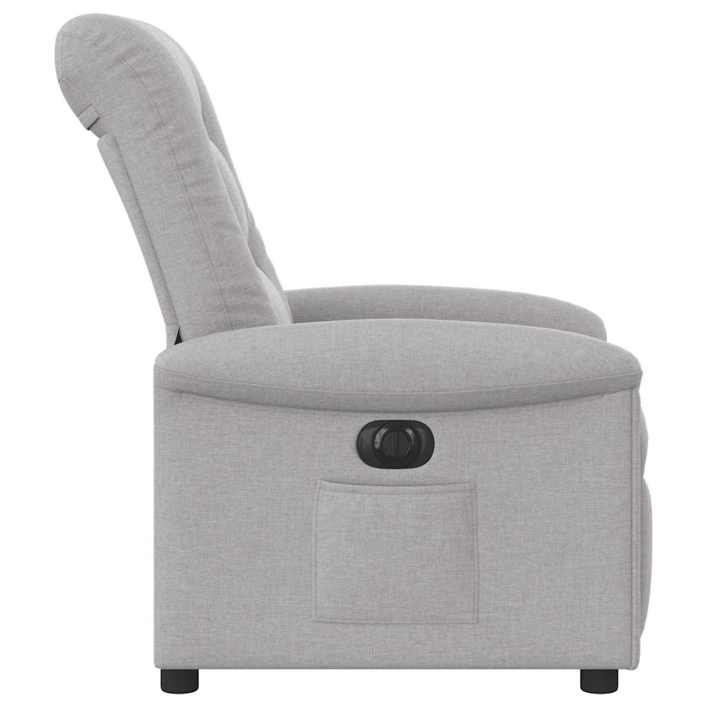 Scaun reclinabil electric Cloud Grey Fabric GartenMobel Dekor