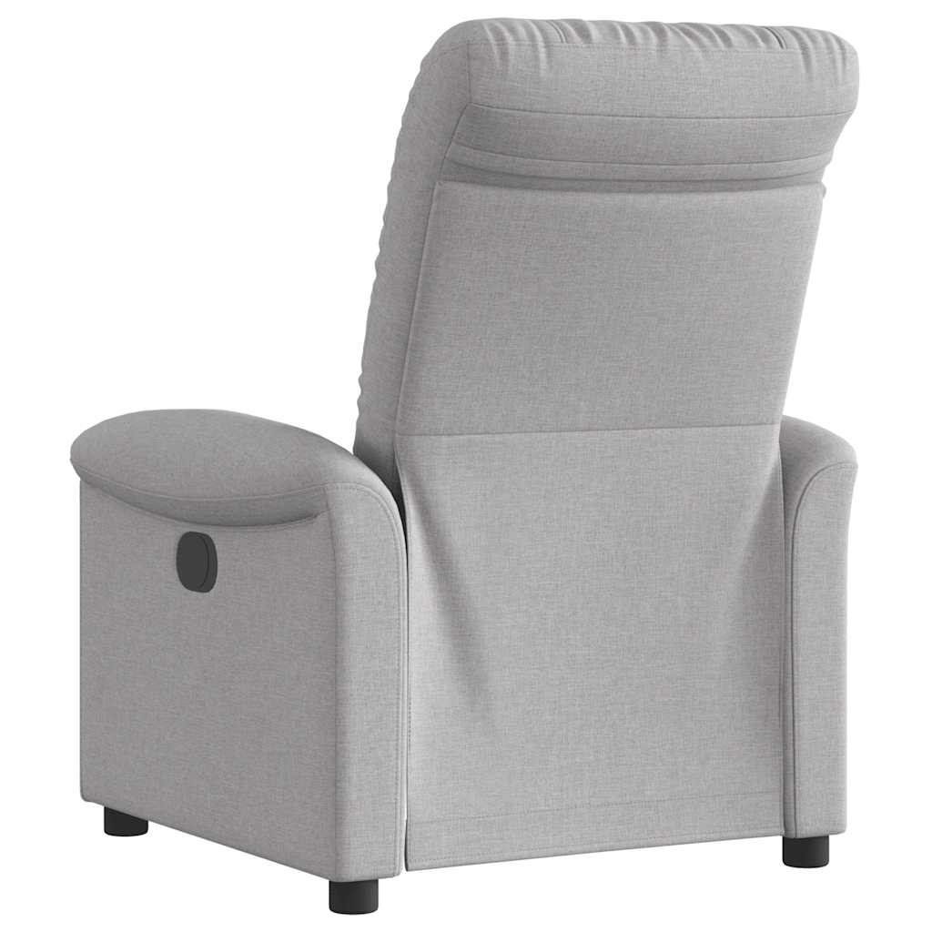 Scaun extensibil din stofă gri nor GartenMobel Dekor