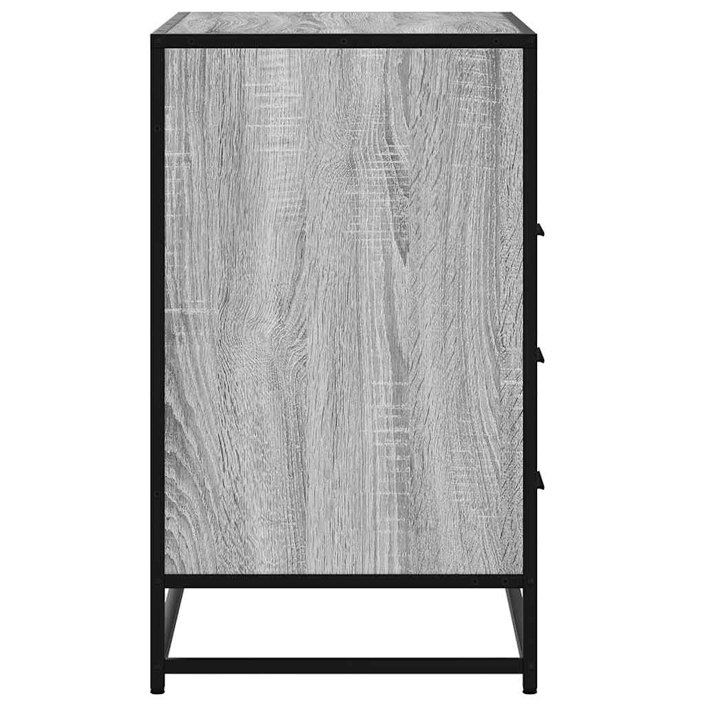 Dulap cu sertar, gri sonoma, 70x41x70 cm, lemn prelucrat GartenMobel Dekor
