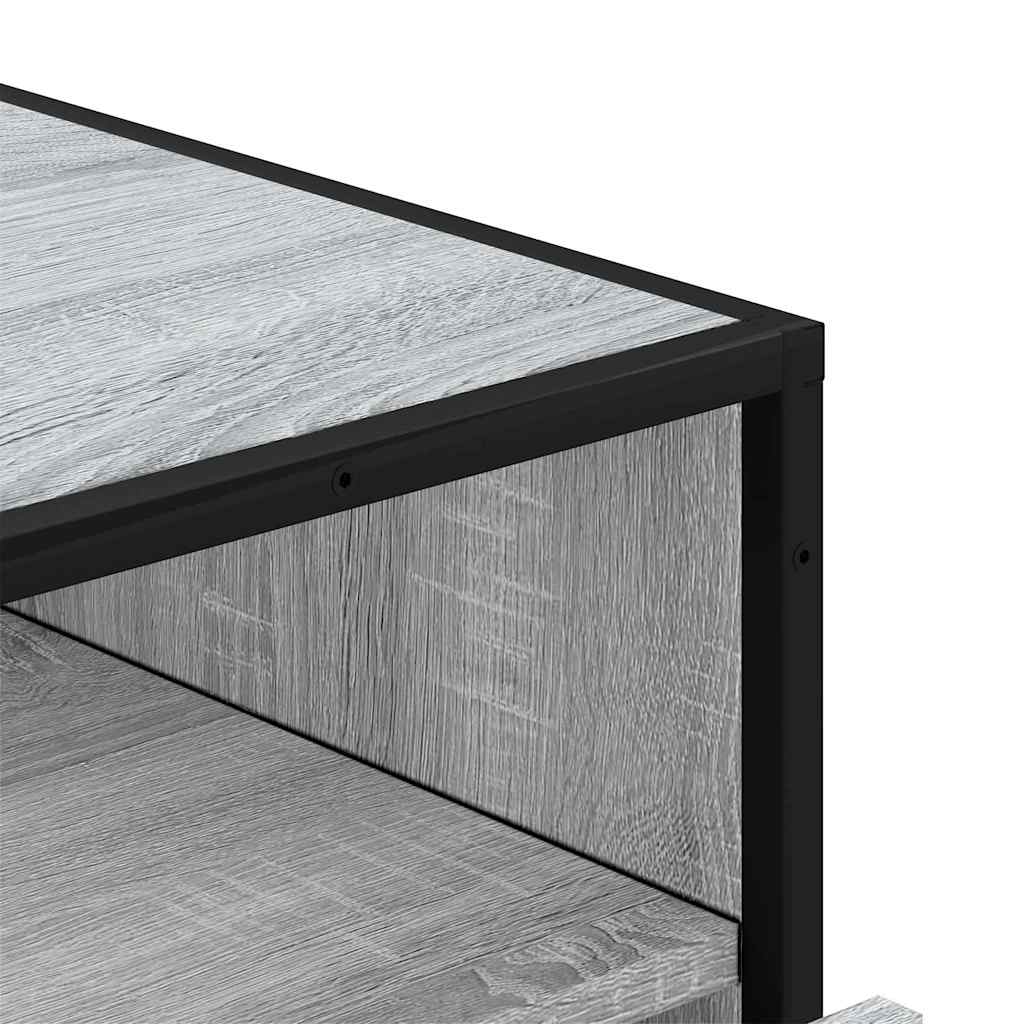 Dulap cu sertar, gri sonoma, 70x41x70 cm, lemn prelucrat GartenMobel Dekor