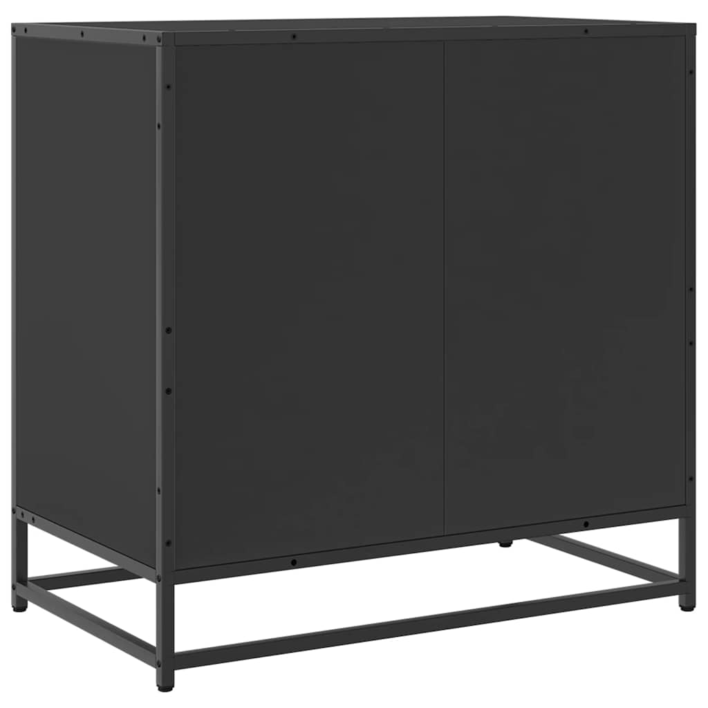 Dulap cu sertare, negru, 70x41x70 cm, lemn compozit GartenMobel Dekor