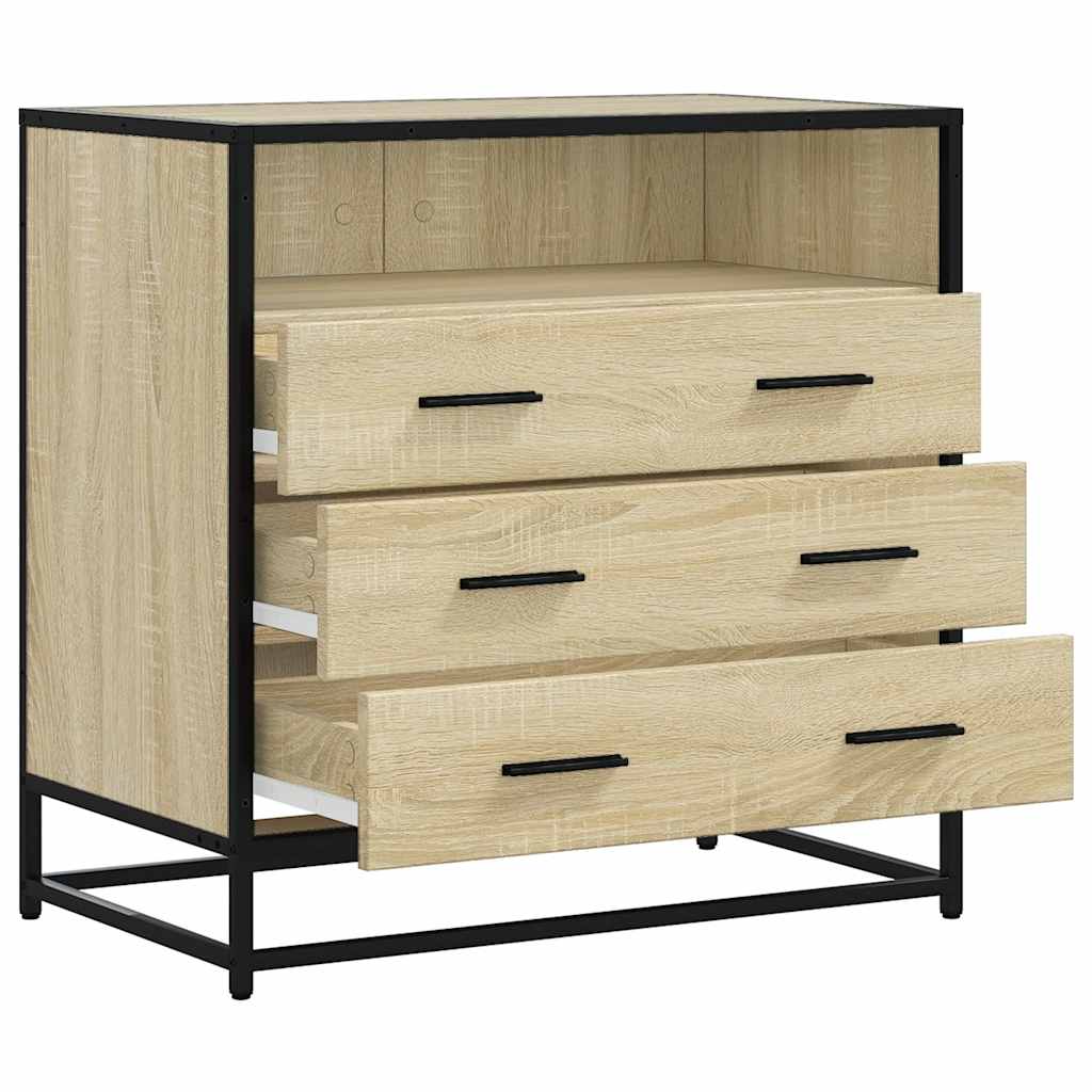 Dulap cu sertare, stejar sonoma, 70x41x70 cm, lemn compozit GartenMobel Dekor