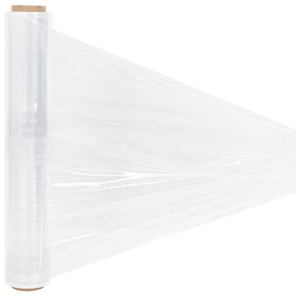 Film extensibil 2 buc Transparent 23 μm 50 cm x 150 m GartenMobel Dekor