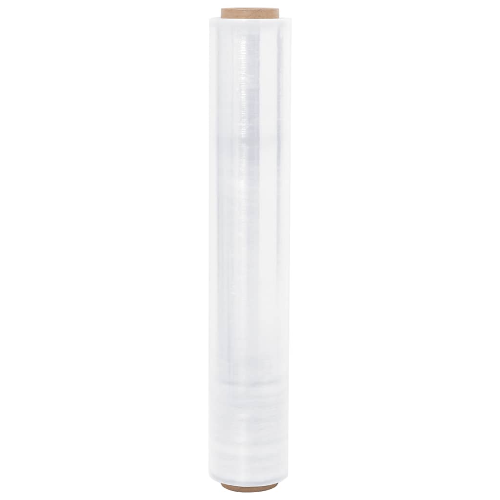 Film extensibil 2 buc Transparent 30 μm 50 cm x 300 m GartenMobel Dekor