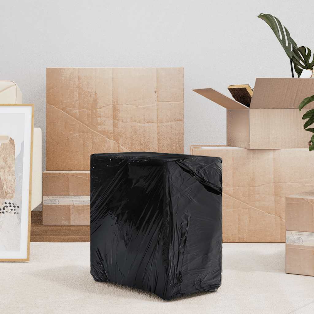 Film extensibil 6 buc Negru 23 μm 50 cm x 150 m GartenMobel Dekor