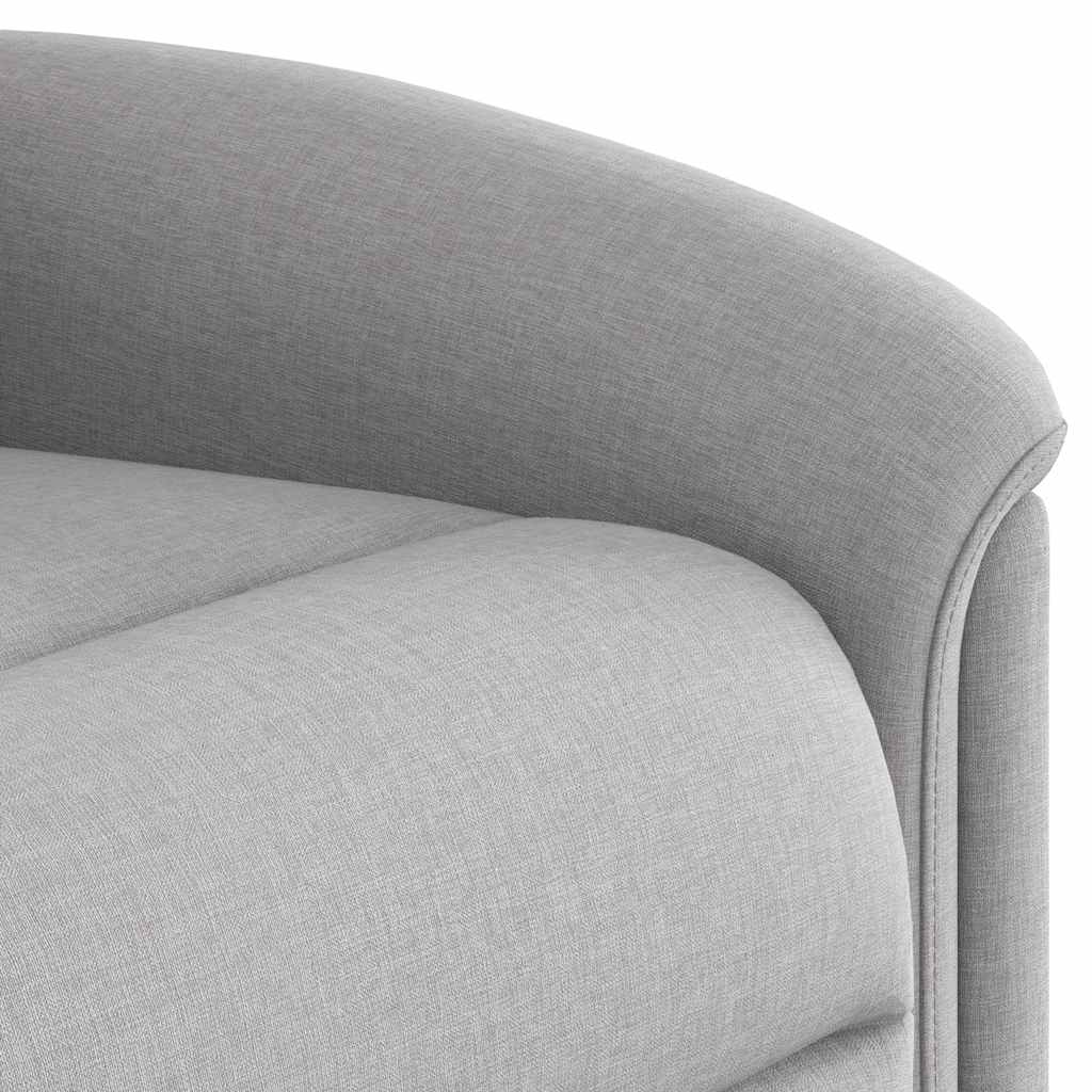 Scaun reclinabil electric pentru masaj Cloud Grey Fabric GartenMobel Dekor