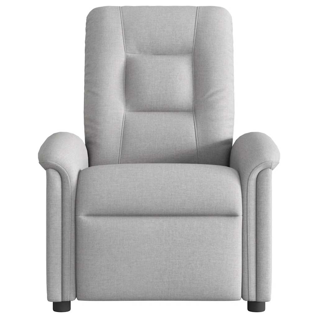 Scaun reclinabil electric pentru masaj Cloud Grey Fabric GartenMobel Dekor