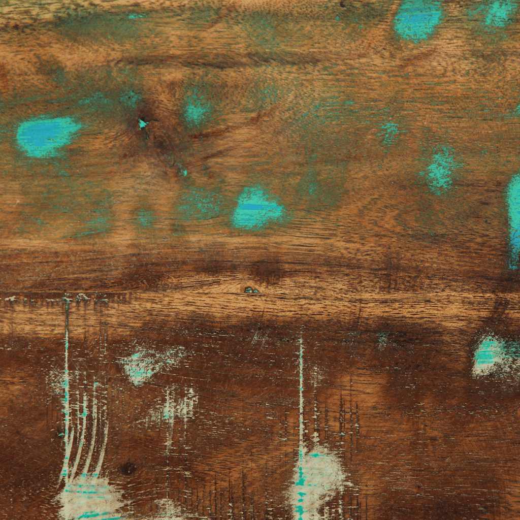 Noptiera multicolor 50x27x50 cm lemn masiv recuperat GartenMobel Dekor