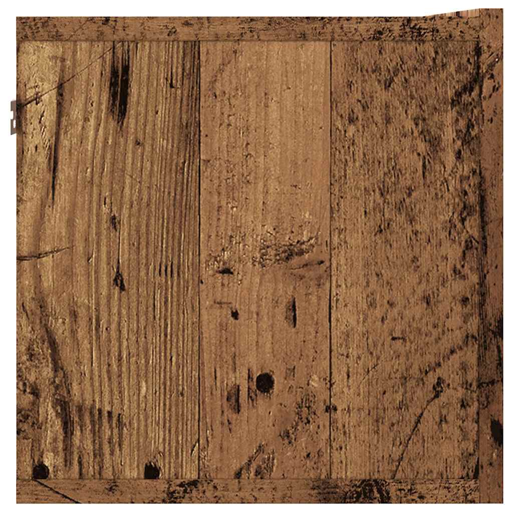 Dulap TV de perete, lemn vechi, 80x30x30 cm, lemn prelucrat GartenMobel Dekor