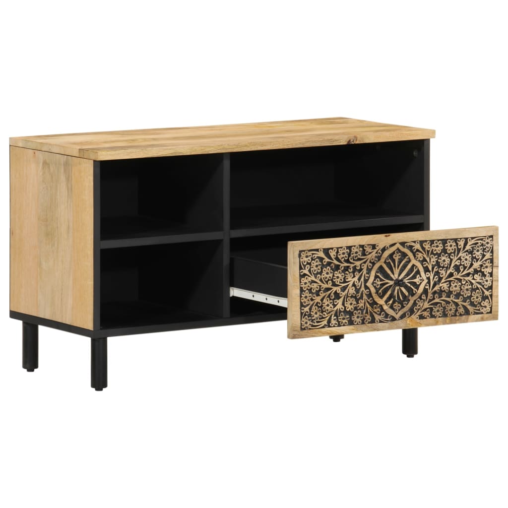 Dulap TV, 80x33x46 cm, lemn masiv de mango GartenMobel Dekor