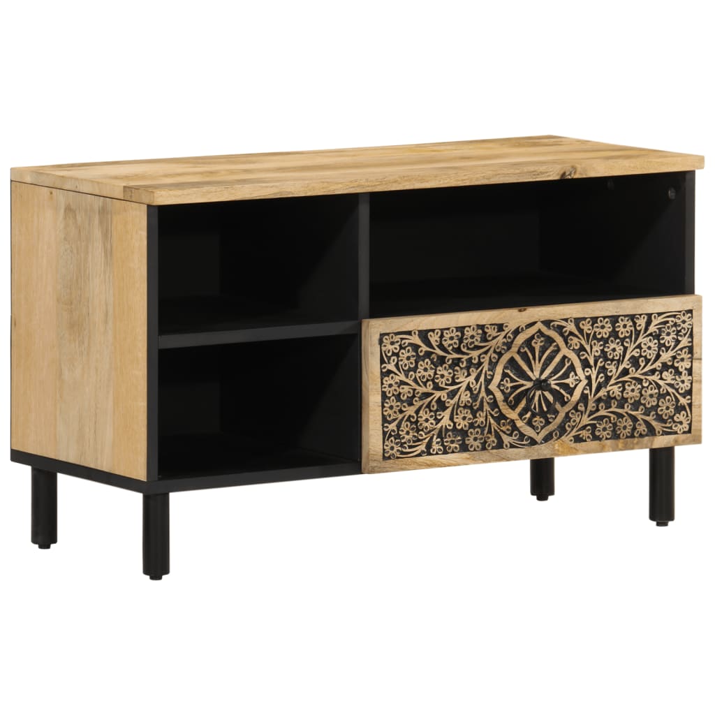 Dulap TV, 80x33x46 cm, lemn masiv de mango GartenMobel Dekor