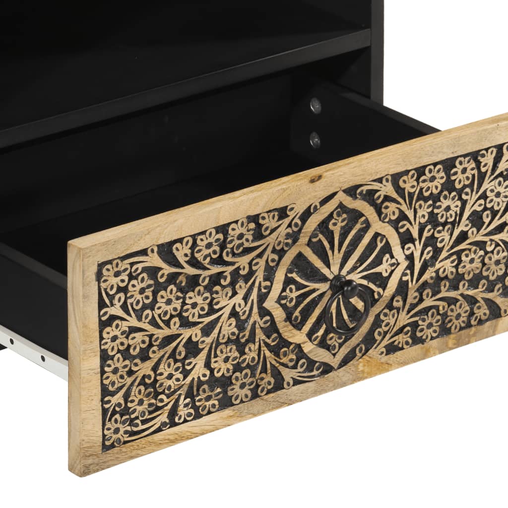 Dulap TV, 80x33x46 cm, lemn masiv de mango GartenMobel Dekor