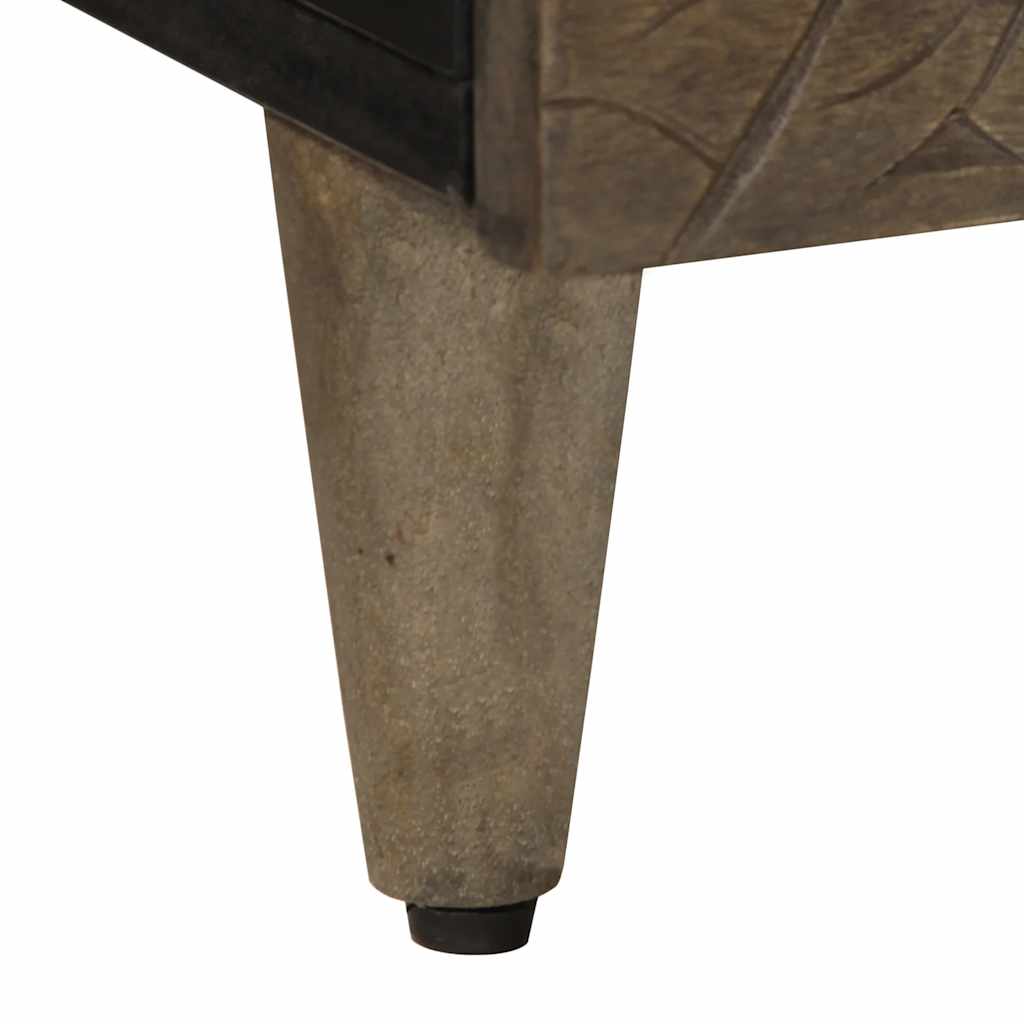 Masuta de cafea gri deschis 100x54x40 cm lemn masiv de mango GartenMobel Dekor