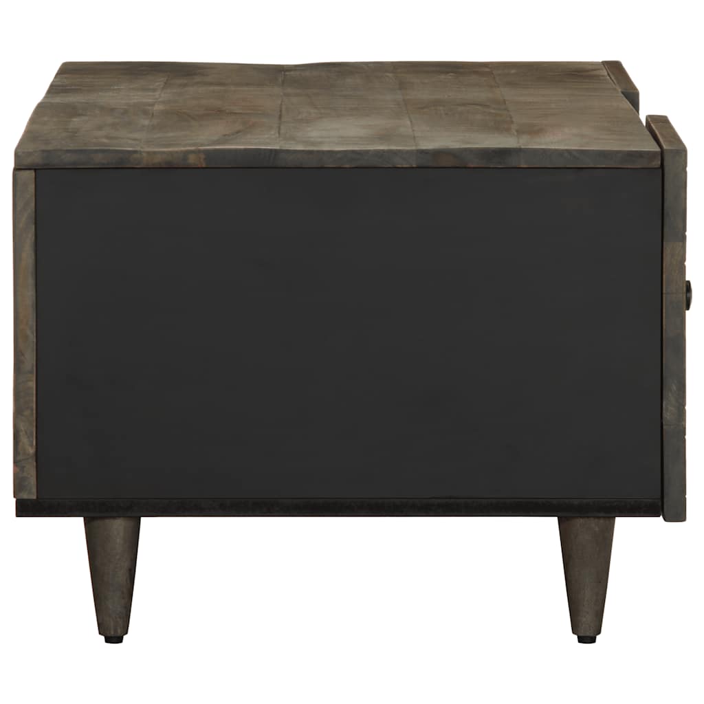 Masuta de cafea gri deschis 100x54x40 cm lemn masiv de mango GartenMobel Dekor