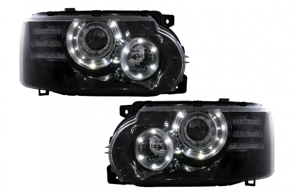 Pachet Exterior Autobiography Design Land Range Rover Vogue L322 (2002-2012) Grile Negru Argintiu Performance AutoTuning