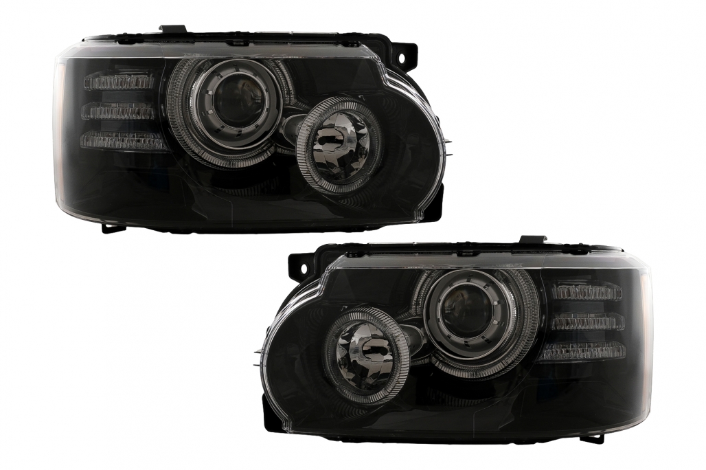 Pachet Exterior Autobiography Design Land Range Rover Vogue L322 (2002-2012) Grile Negru Argintiu Performance AutoTuning