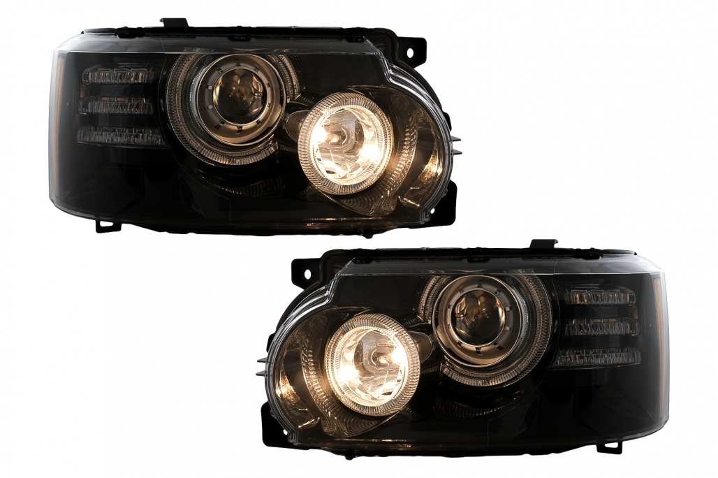 Pachet Exterior Autobiography Design Land Range Rover Vogue L322 (2002-2012) Grile Negru Argintiu Performance AutoTuning