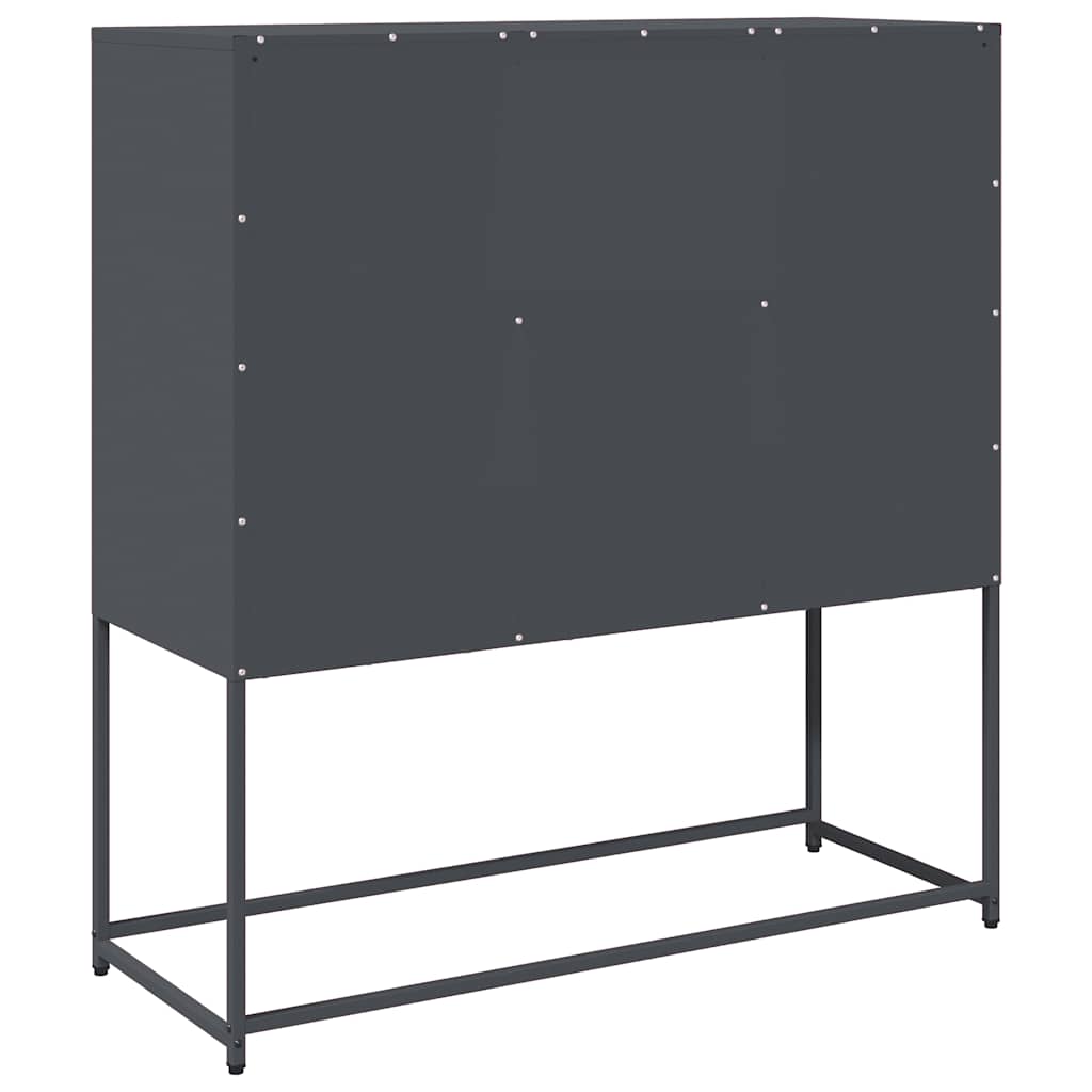 Dulap, antracit, 100,5x39x107 cm, oțel laminat la rece GartenMobel Dekor