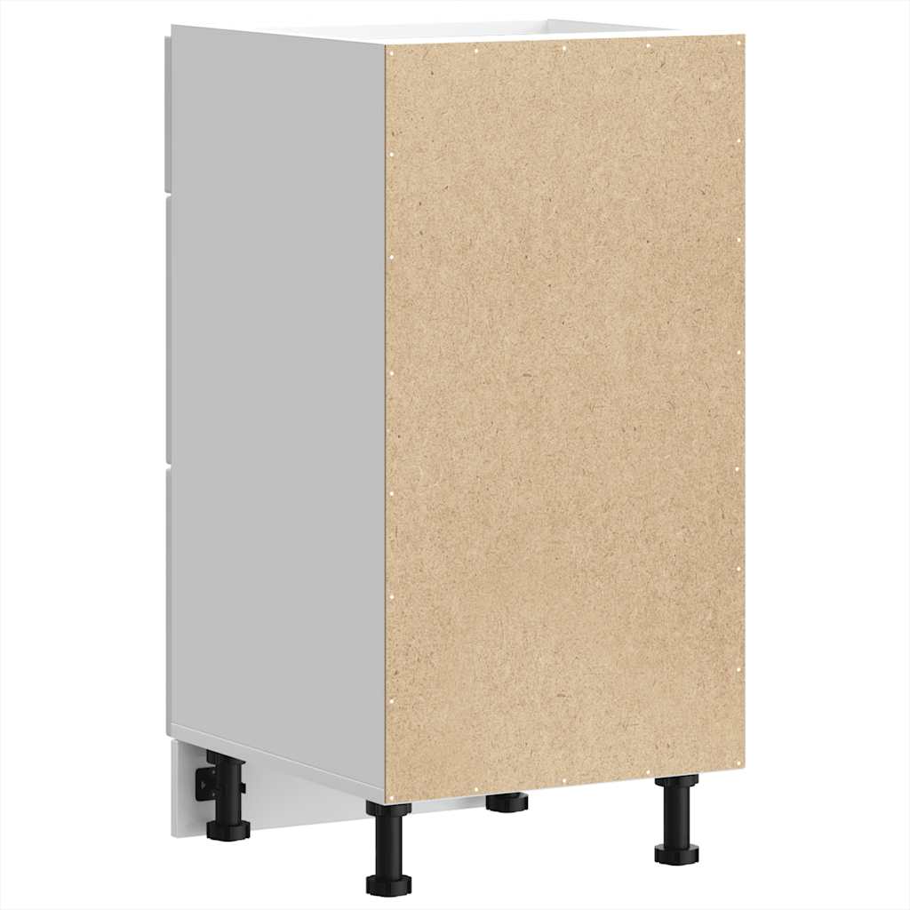 Dulap inferioară alb 40x46x81,5 cm lemn prelucrat GartenMobel Dekor