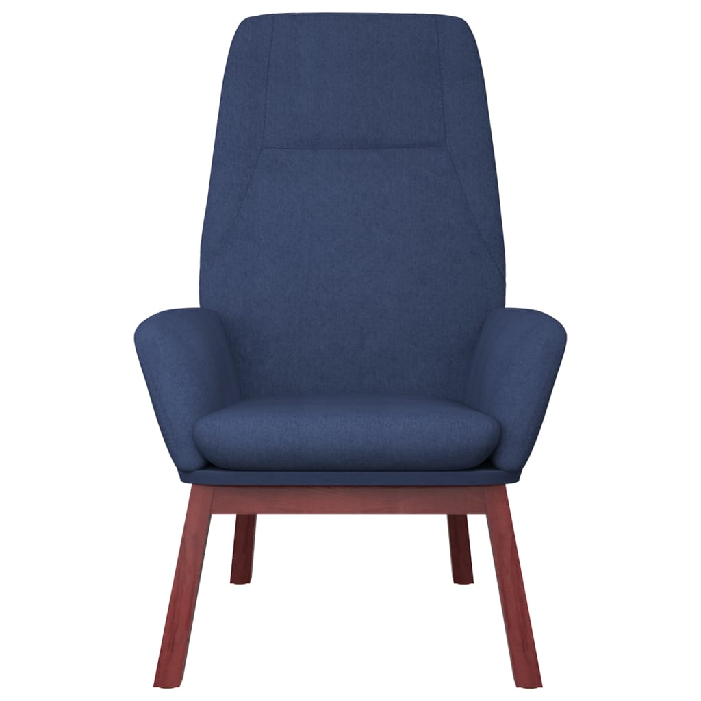 Scaun de relaxare, albastru, material textil GartenMobel Dekor
