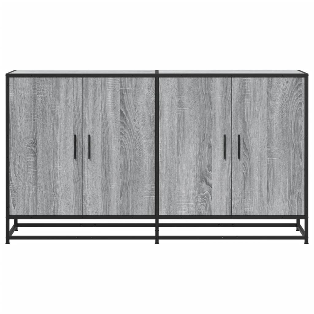 Dulap, gri sonoma, 134x35x76 cm, lemn prelucrat GartenMobel Dekor