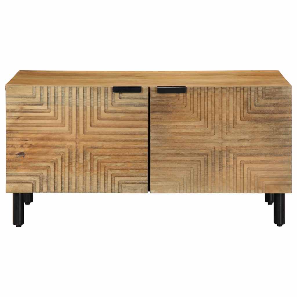 Masuta cafea maro 80x50x40 cm lemn masiv de mango GartenMobel Dekor