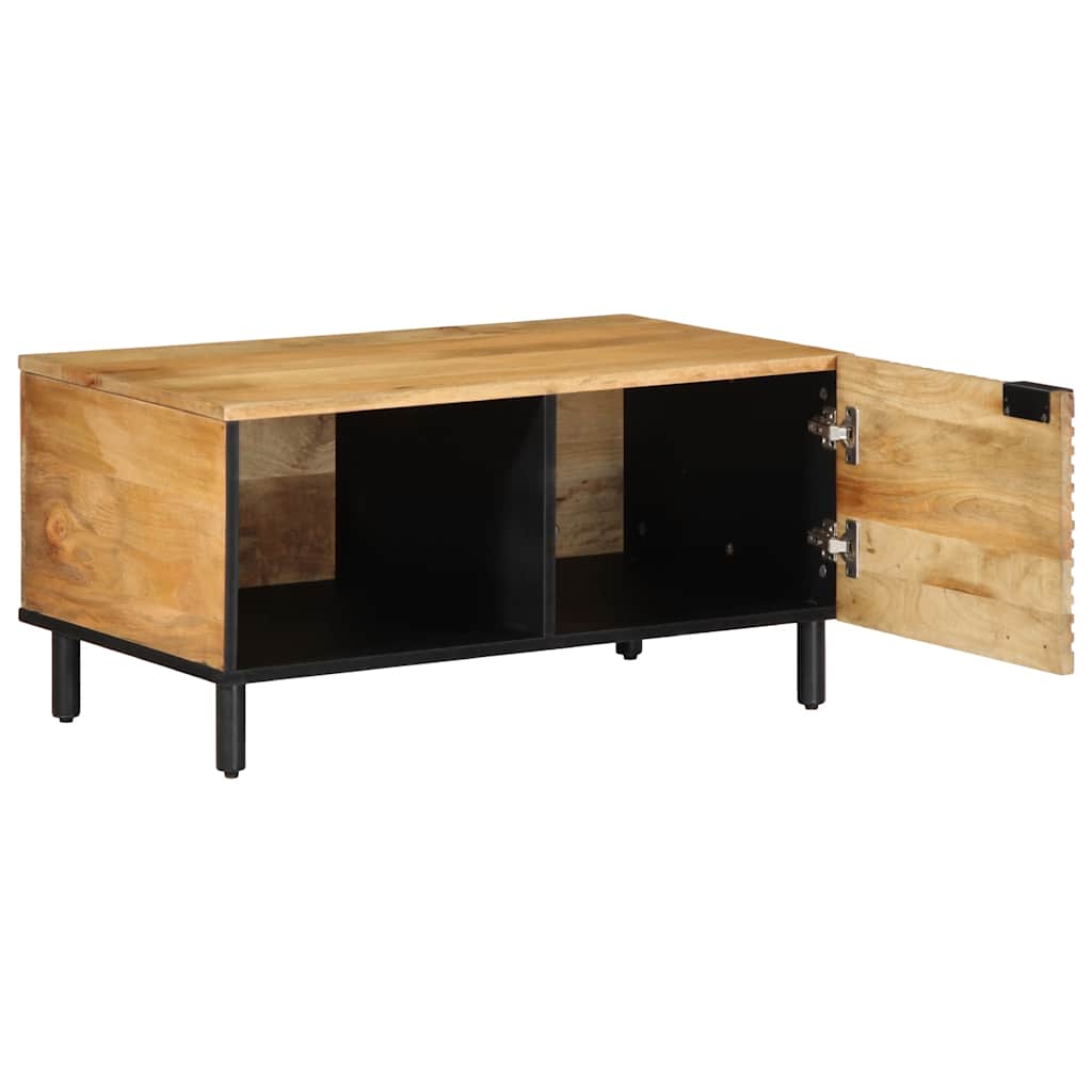 Masuta cafea maro 80x50x40 cm lemn masiv de mango GartenMobel Dekor