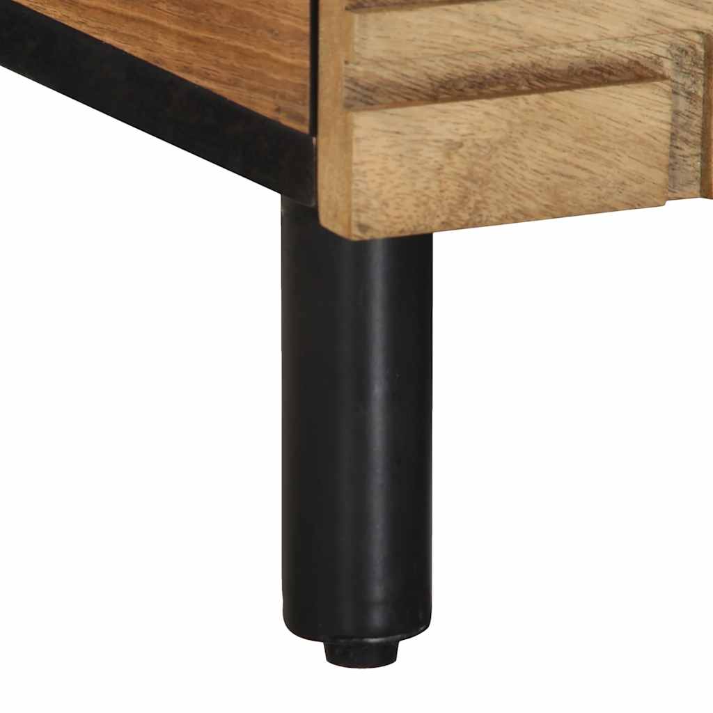 Masuta cafea maro 80x50x40 cm lemn masiv de mango GartenMobel Dekor