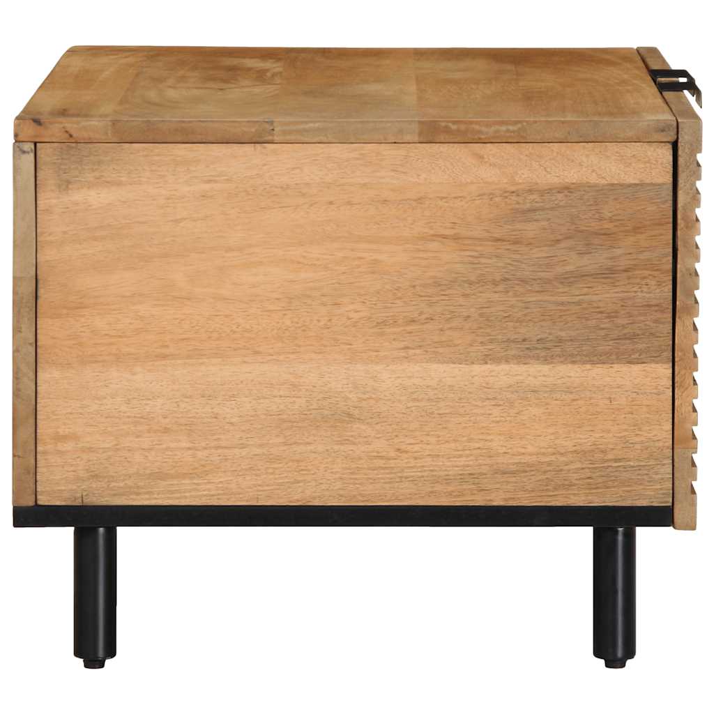 Masuta cafea maro 80x50x40 cm lemn masiv de mango GartenMobel Dekor