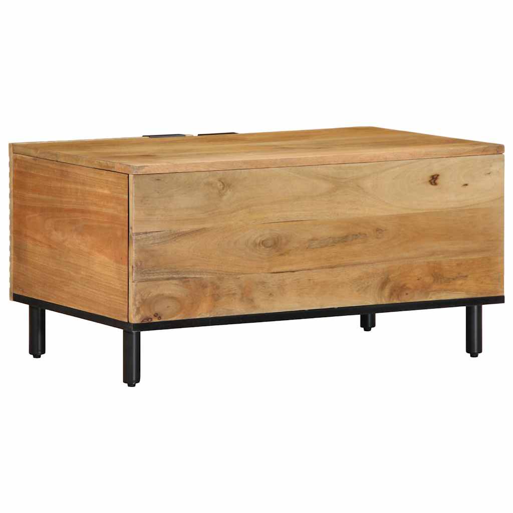 Masuta cafea maro 80x50x40 cm lemn masiv de mango GartenMobel Dekor