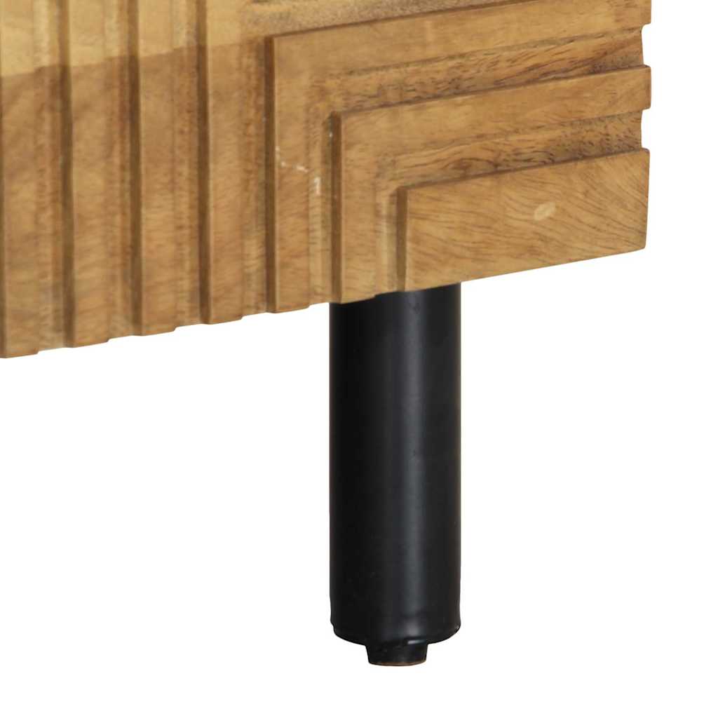 Masuta cafea maro 80x50x40 cm lemn masiv de mango GartenMobel Dekor