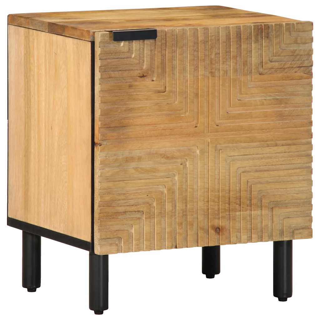 Noptiere 2 buc Maro 40x33x46 cm Lemn masiv Mango GartenMobel Dekor