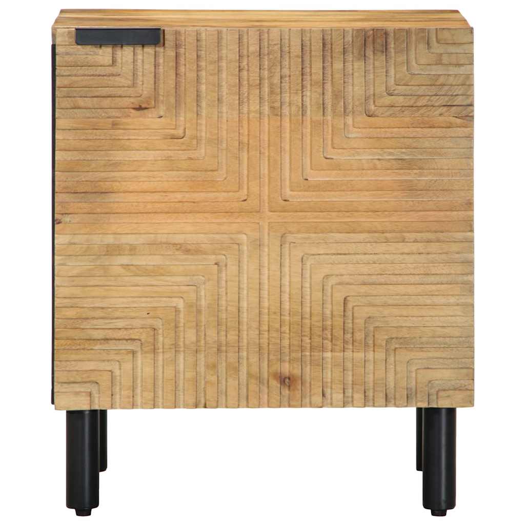 Noptiere 2 buc Maro 40x33x46 cm Lemn masiv Mango GartenMobel Dekor
