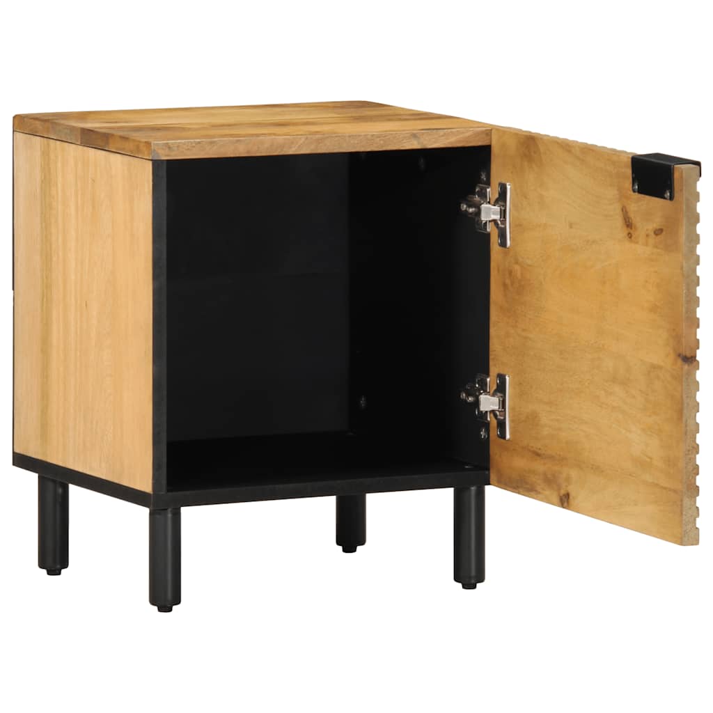Noptiere 2 buc Maro 40x33x46 cm Lemn masiv Mango GartenMobel Dekor