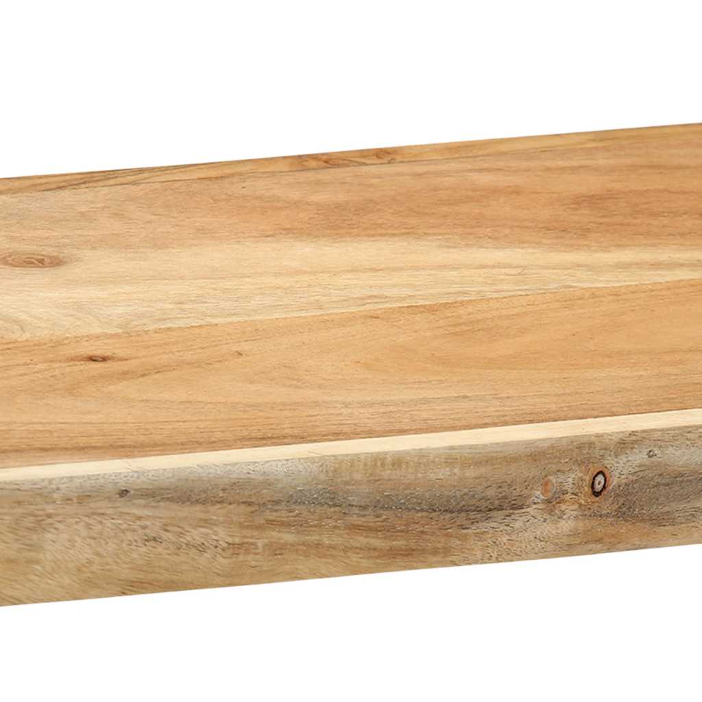 Raft de perete 110x33x45 cm din lemn masiv de salcâm GartenMobel Dekor