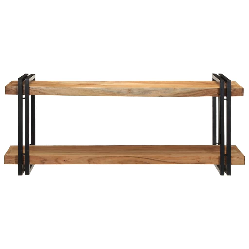 Raft de perete 110x33x45 cm din lemn masiv de salcâm GartenMobel Dekor