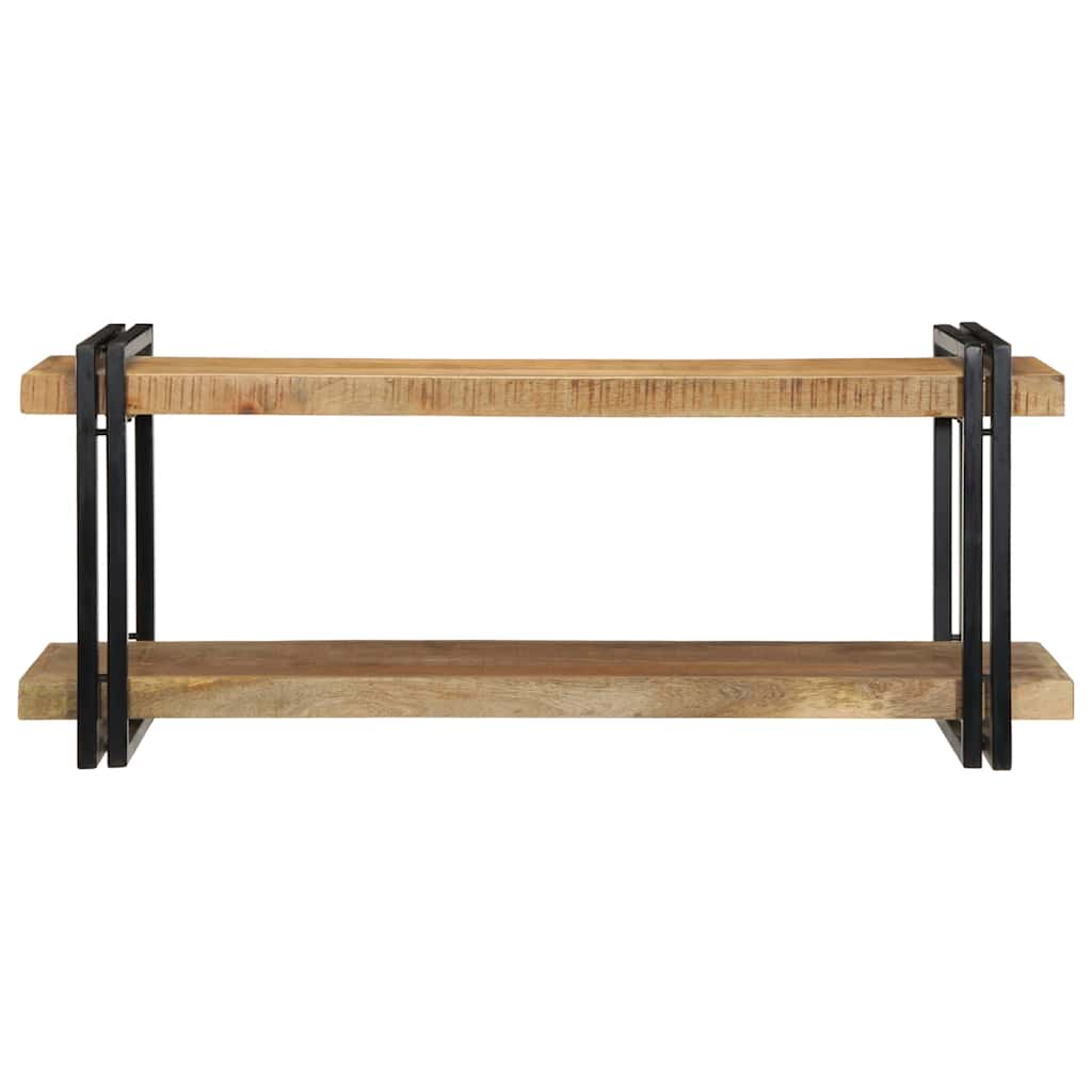 Raft de perete 110x33x45 cm lemn masiv de mango GartenMobel Dekor