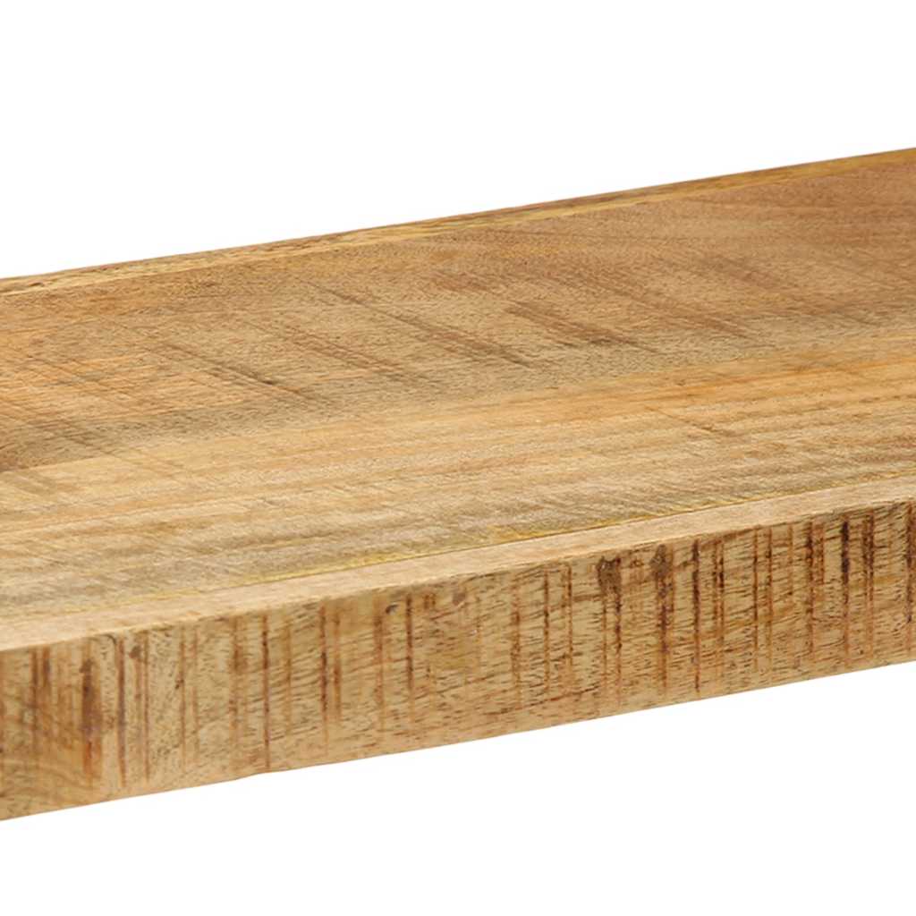 Raft de perete 110x33x45 cm lemn masiv de mango GartenMobel Dekor