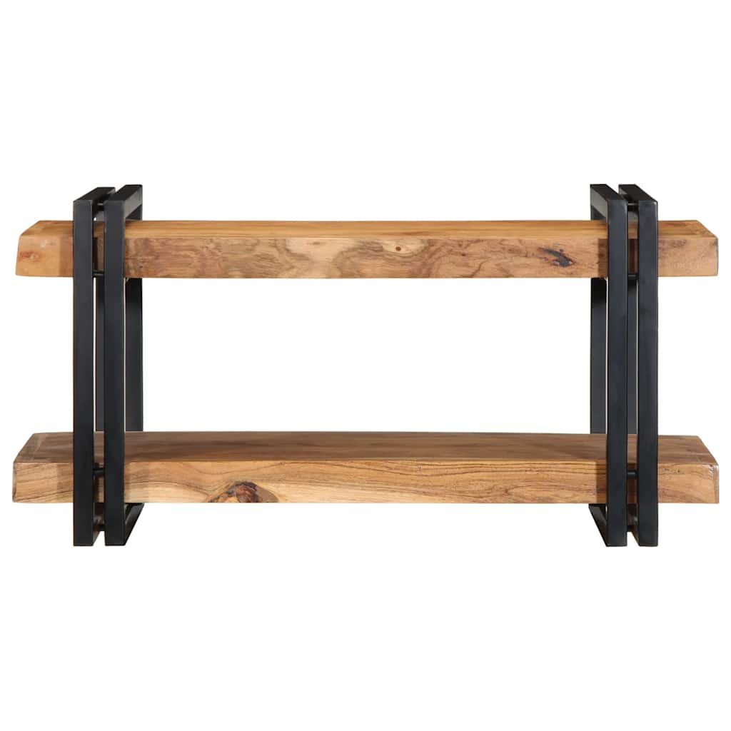 Raft de perete 70x33x35 cm din lemn masiv de salcâm GartenMobel Dekor