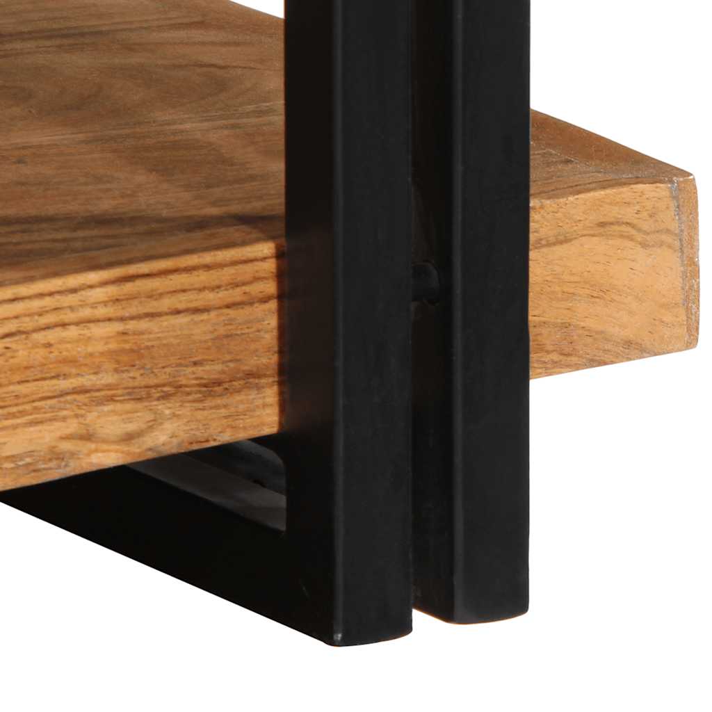 Raft de perete 70x33x35 cm din lemn masiv de salcâm GartenMobel Dekor