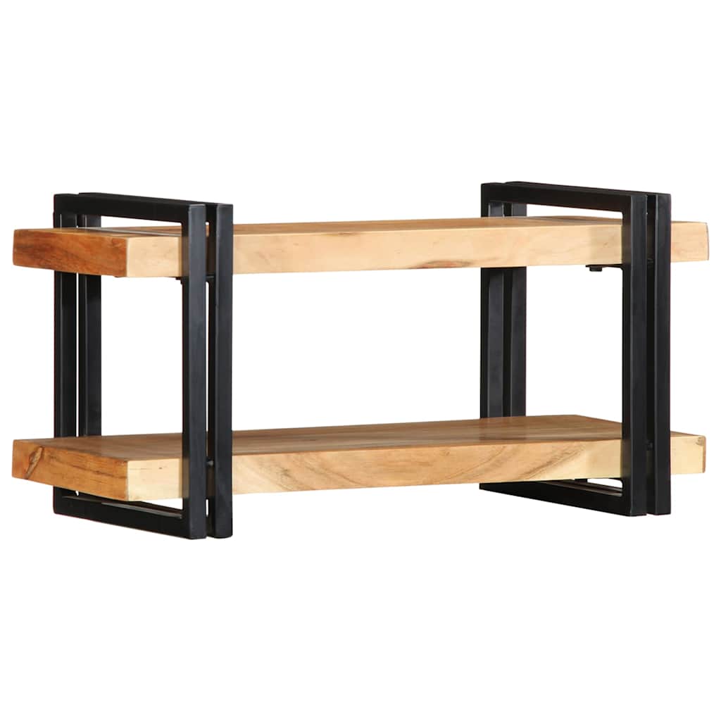 Raft de perete 70x33x35 cm din lemn masiv de salcâm GartenMobel Dekor