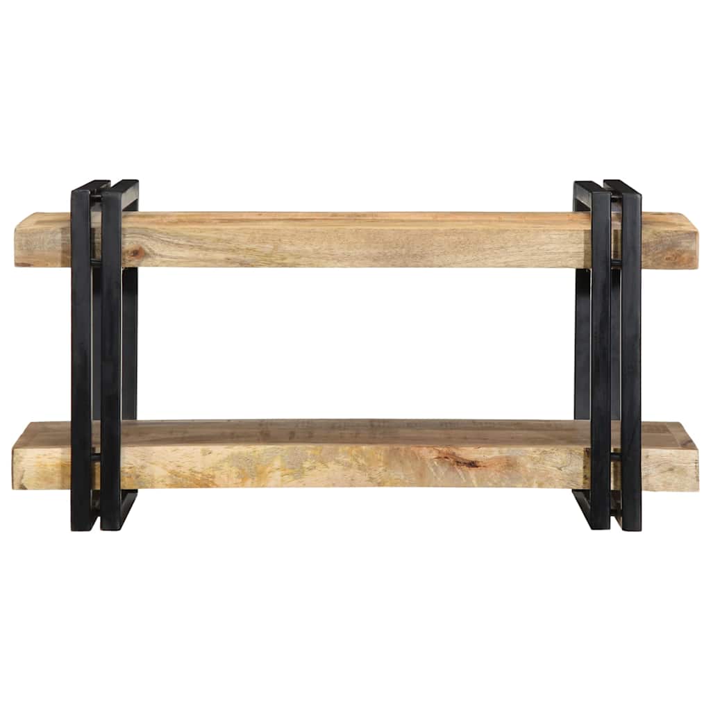 Raft de perete 70x33x35 cm lemn masiv de mango GartenMobel Dekor