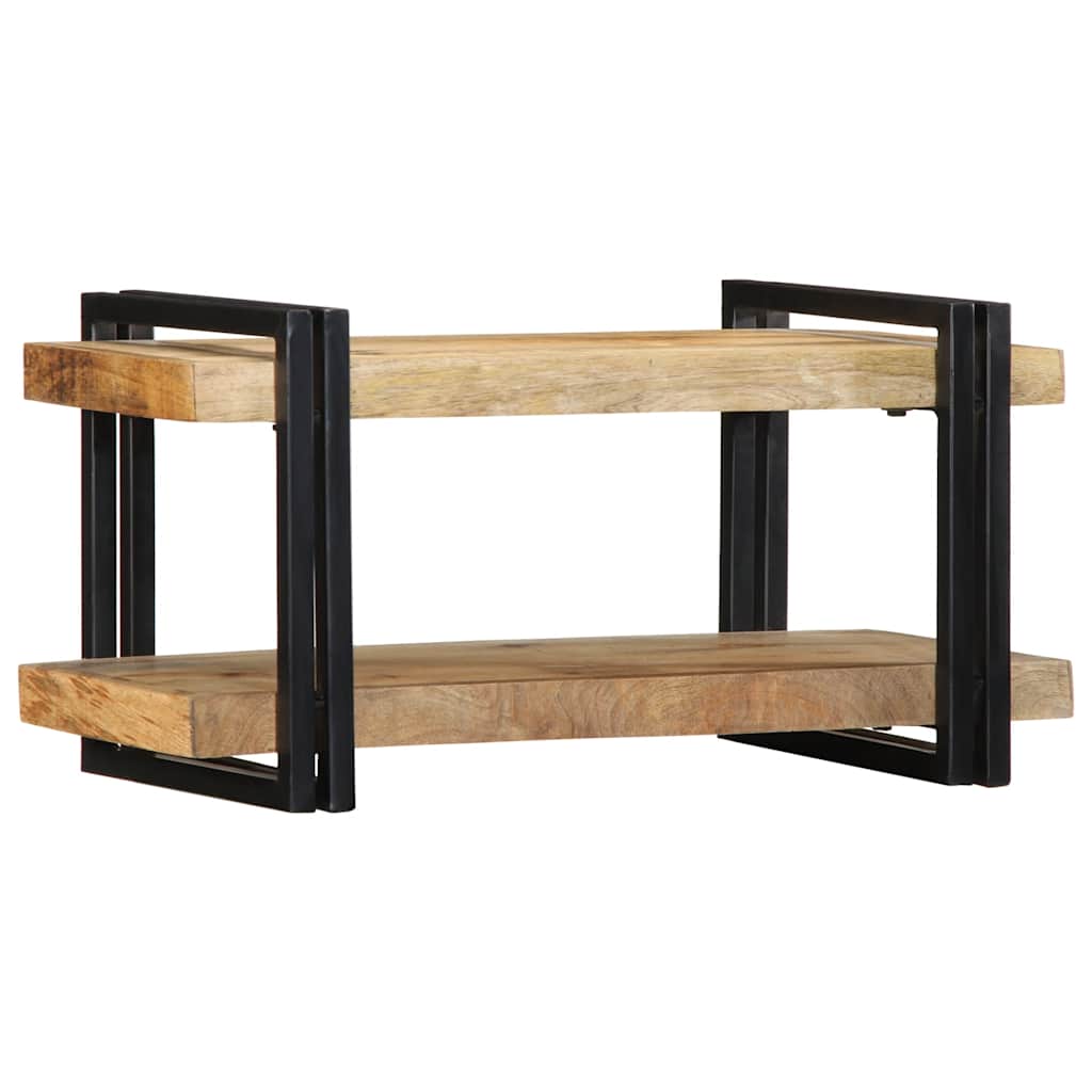 Raft de perete 70x33x35 cm lemn masiv de mango GartenMobel Dekor
