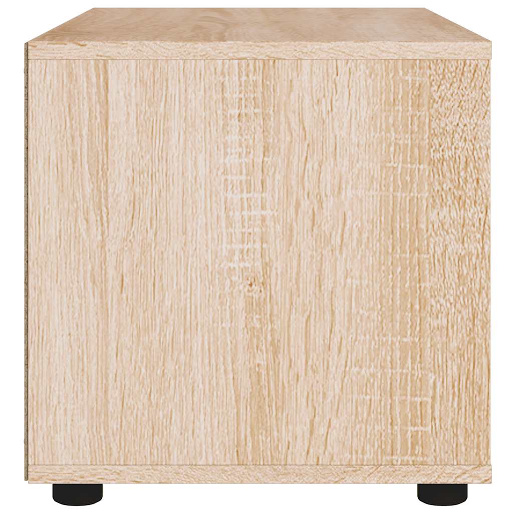Dulap TV „VISNES” Stejar Sonoma 100x40x38 cm lemn prelucrat GartenMobel Dekor